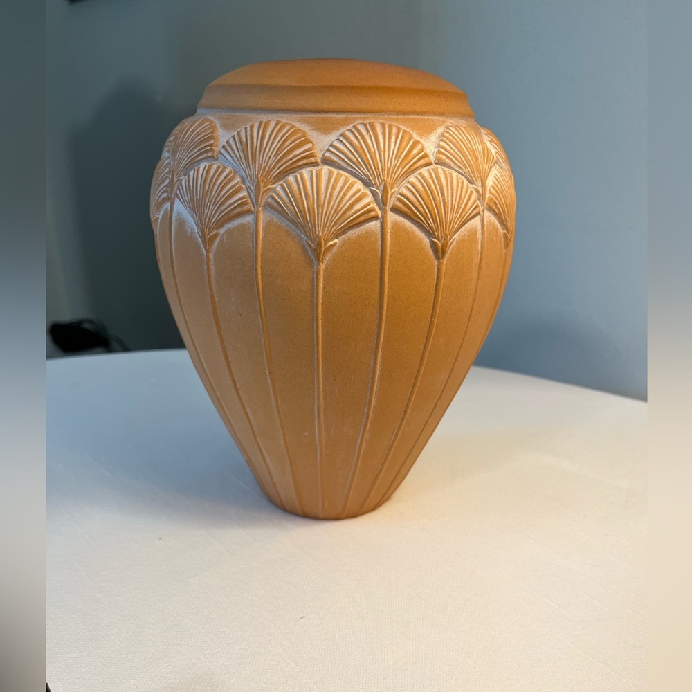 Vintage Laslo Mikasa Japan Terra Cotta Vase